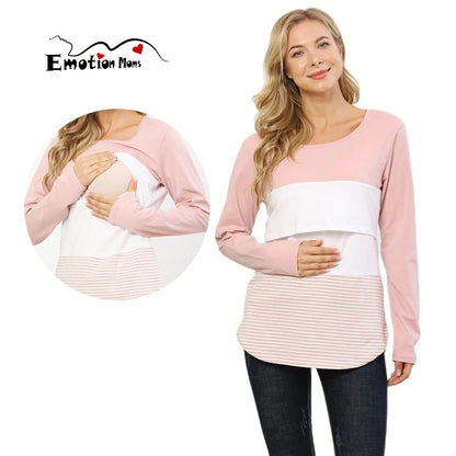Autumn Long Sleeve Nursing Top