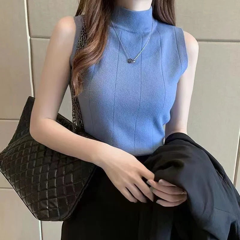 Summer Casual Knit Women Tank Top