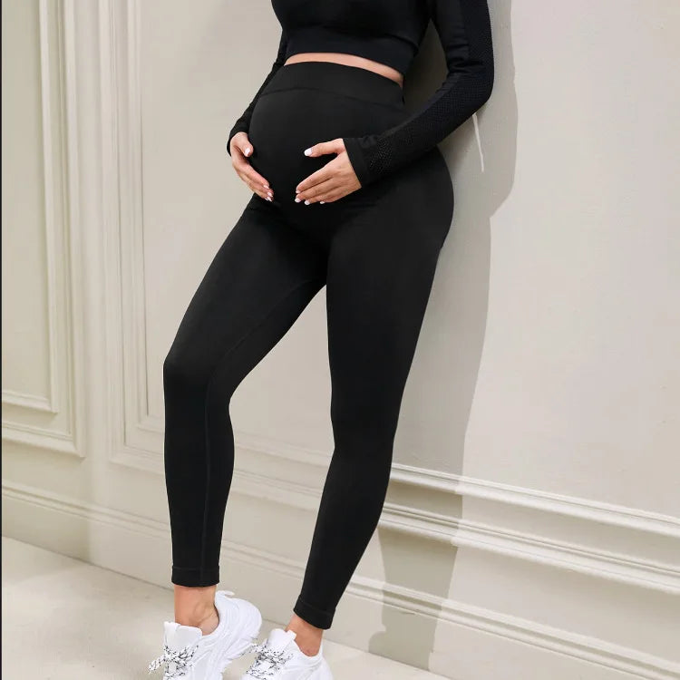Thin Maternity Belly Support Pants