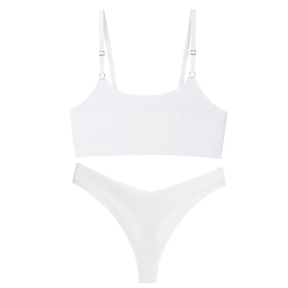 Ice Silk Seamless Wireless Lingerie Set