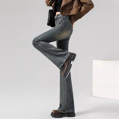 Vintage High Waist Flare Jeans