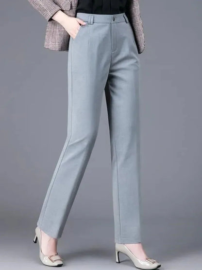 Women Formal High Waist Suit Pants