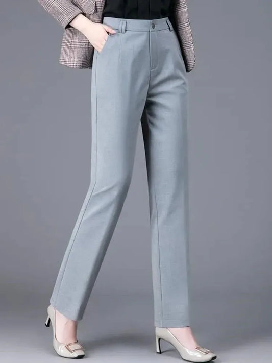 Women Formal High Waist Suit Pants