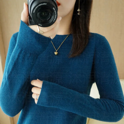 Women’s Cashmere Crew Neck Sweater