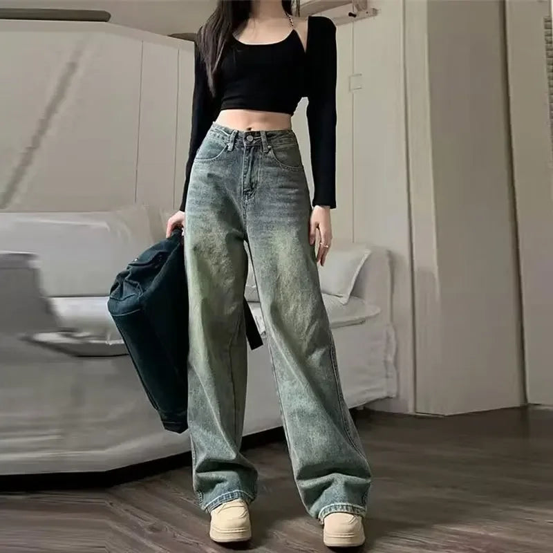 Vintage High-waisted Slimming Jeans