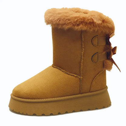 Women’s Winter Plush Platform Boots