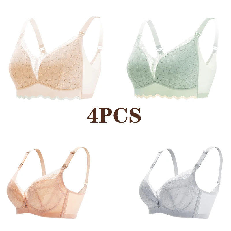 Seamless Breathable Push-Up Nursing Bra