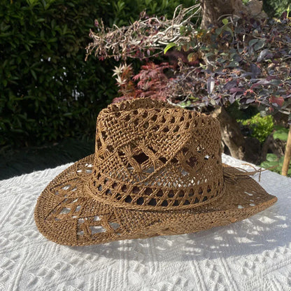 Straw Hat for Women Men Summer Handmade