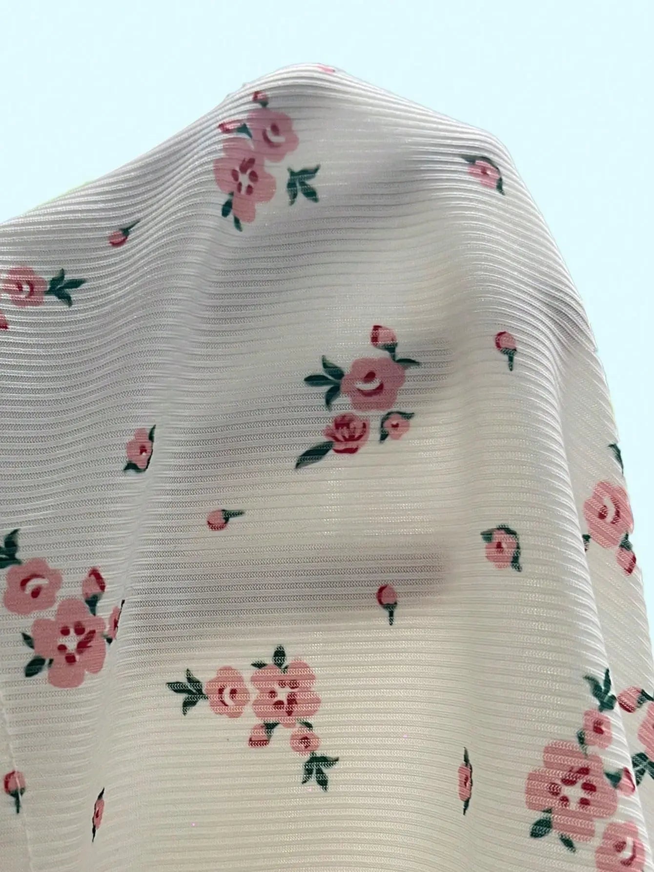 Plus Size Floral Button-Front Nightgown