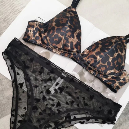 Seamless Lace Push-Up Lingerie Set