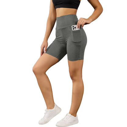High Waisted Biker Shorts For Women