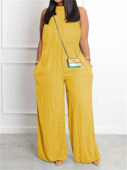 Wmstar Plus Size Summer Jumpsuit