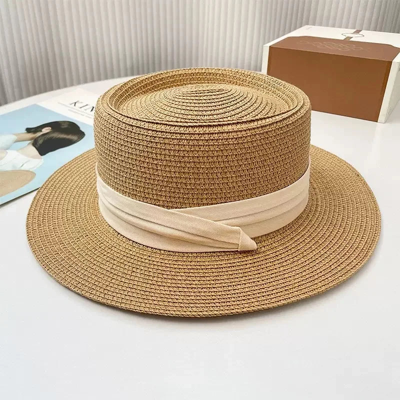 Women’s Wide Brim Straw Sun Hat