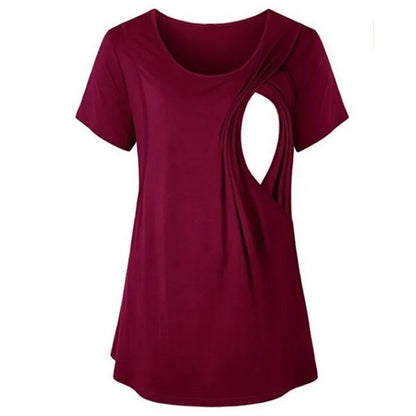Summer Casual Nursing Tee
