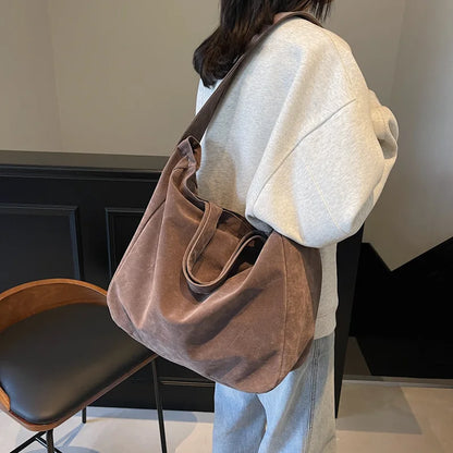 Vintage Suede Women’s Tote Bag
