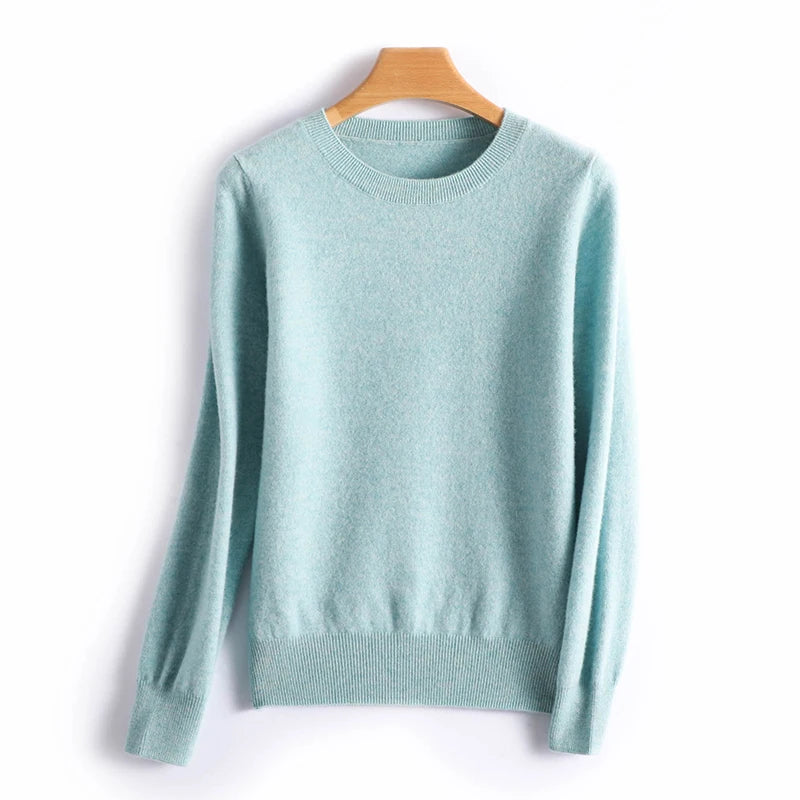 Women’s Cashmere Crew Neck Sweater