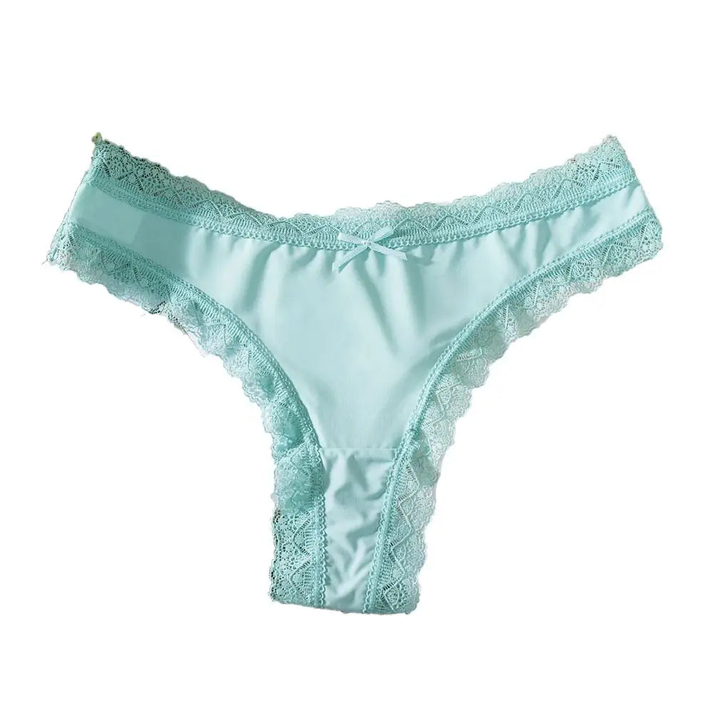 Seamless Ice Silk Low Waist Panties