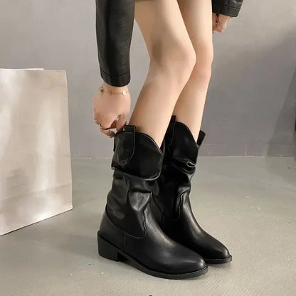 Women’s Winter Waterproof Leather Boots