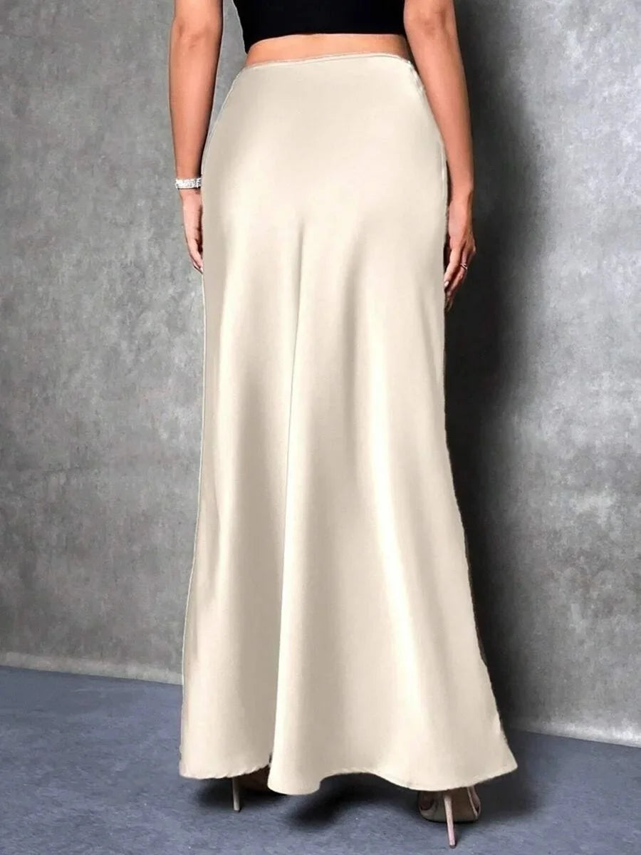 Velvet A-Line Long Winter Dress