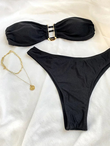Women’s High Waist Bikini Set
