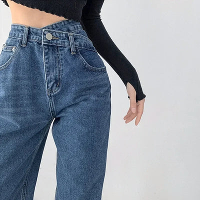 Women’s High Waist Wide Leg Jeans