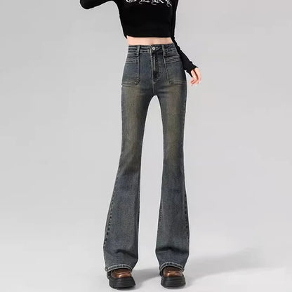 Vintage High Waist Flare Jeans