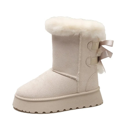 Women’s Winter Plush Platform Boots