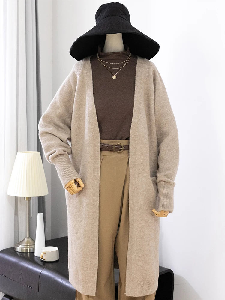 Women’s Warm V-Neck Sweater Cardigan