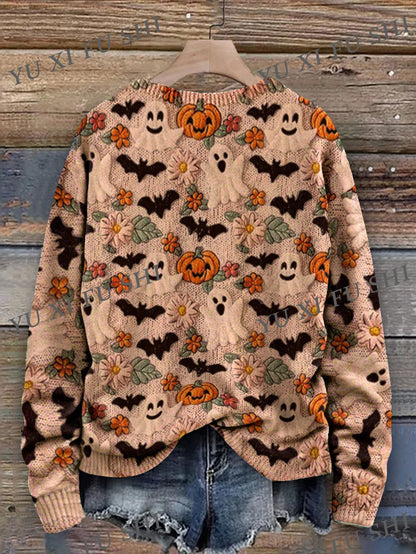 Women's Halloween Knit Sweater