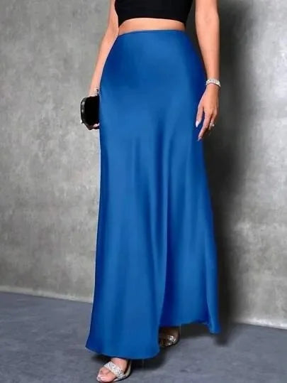 Velvet A-Line Long Winter Dress