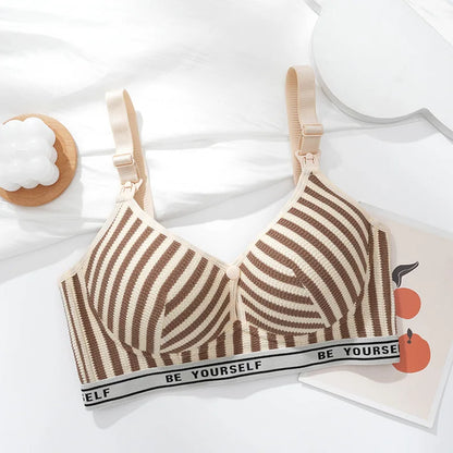Lightweight Cotton Maternity Nursing Bra