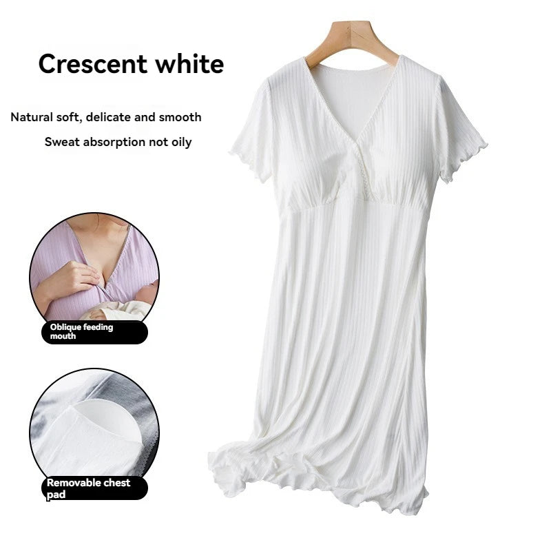 Maternity Nursing Sleep Dress