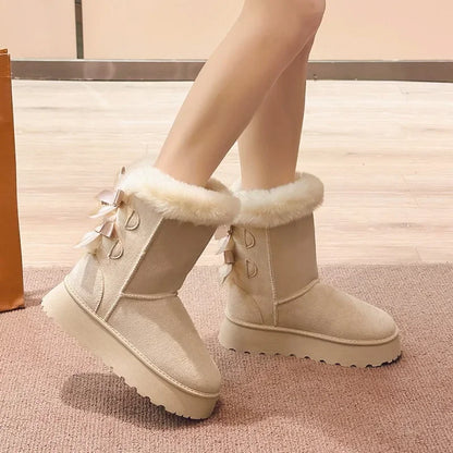 Women’s Winter Plush Platform Boots