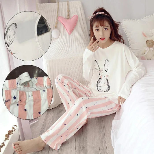 Casual Maternity Nursing Pajama
