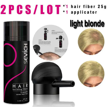 Hair Building Fiber & Applicator Set