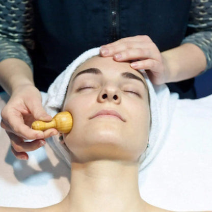 Wooden Massager Face Roller