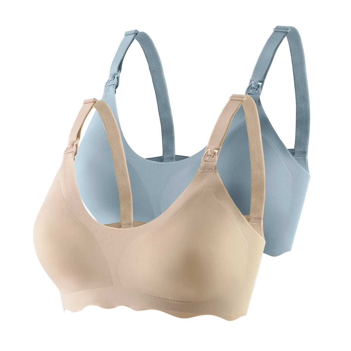 2PCS Ultra-Thin Breathable Nursing Bras