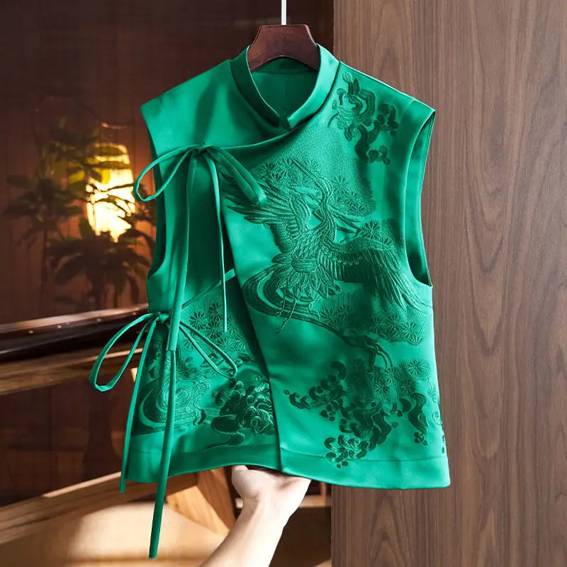 Chinese Style Outerwear Vest