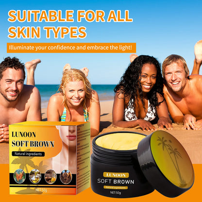 LUNOON SOFT BROWN 50g Natural Self-Tanning Balm