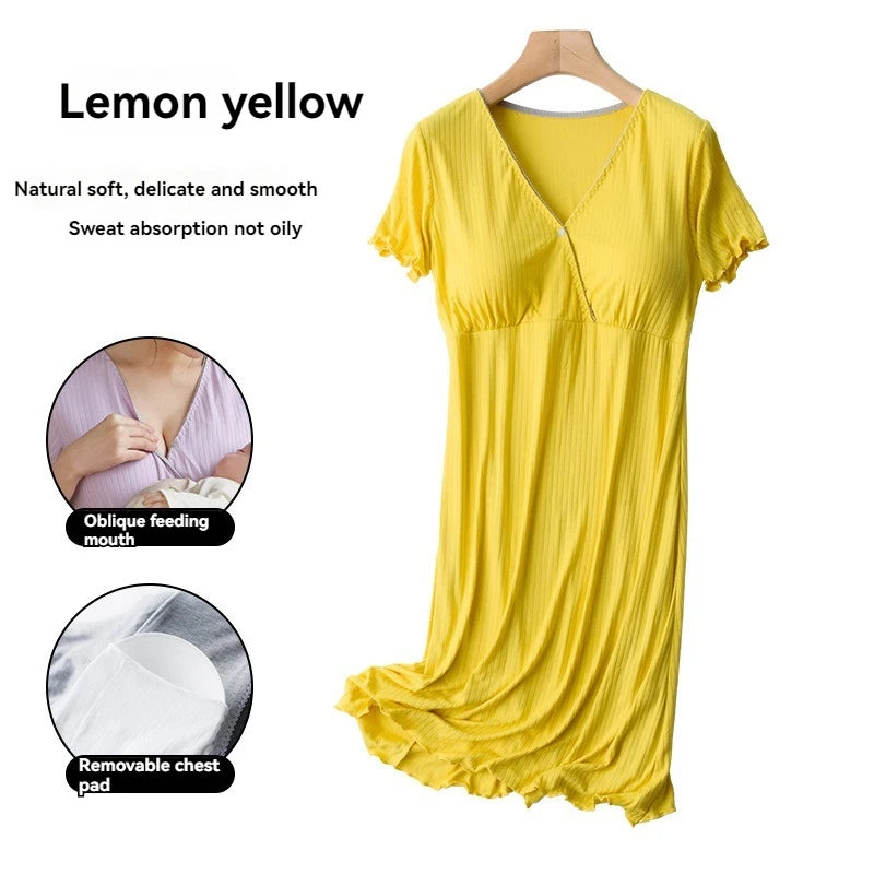 Maternity Nursing Sleep Dress