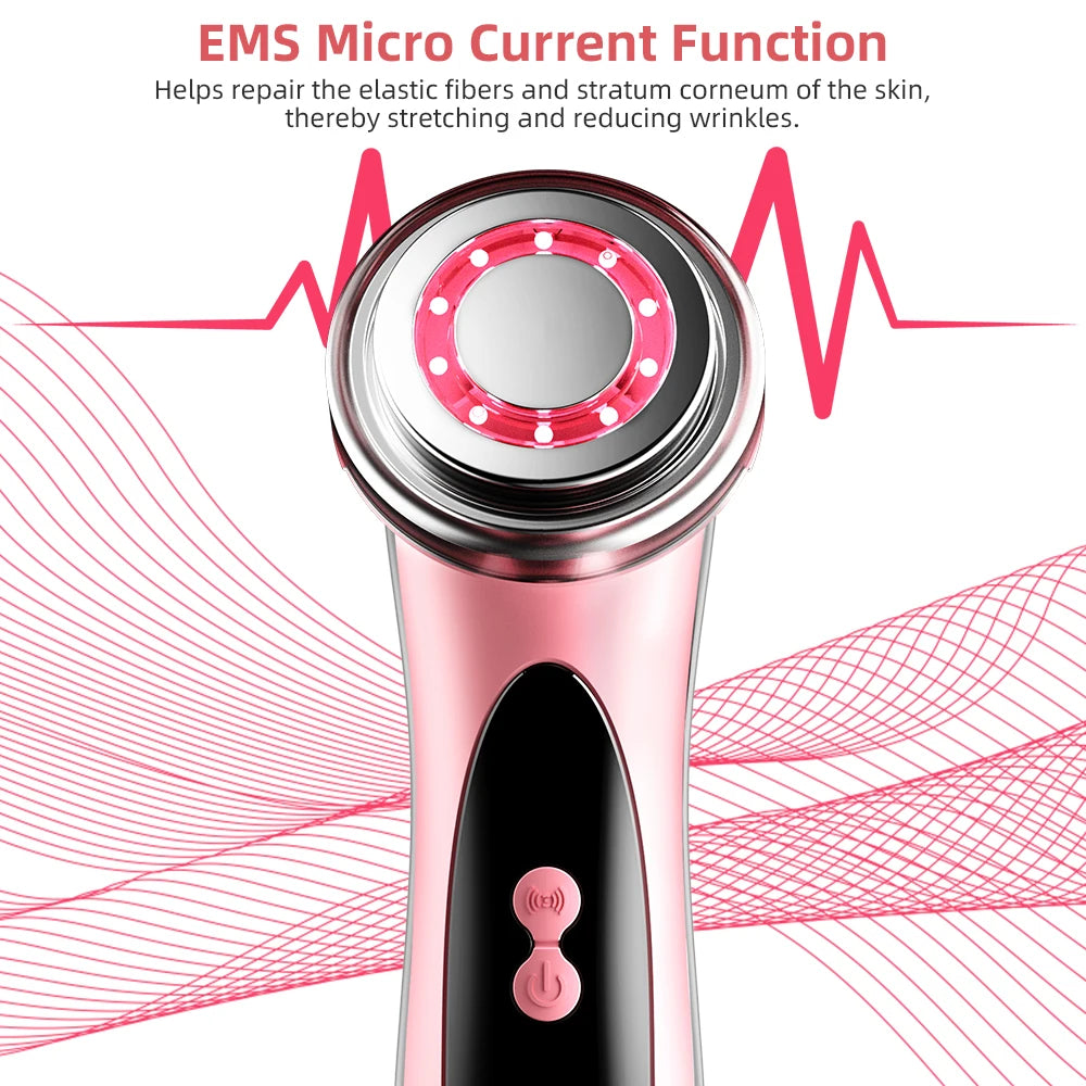 EMS High-Frequency Facial Lifting Massager