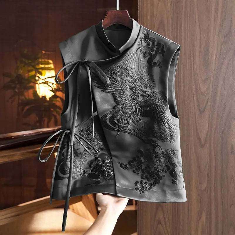 Chinese Style Outerwear Vest