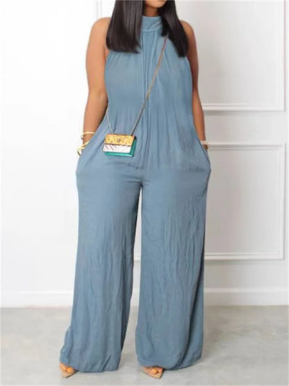 Wmstar Plus Size Summer Jumpsuit