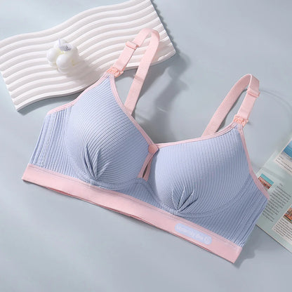 Seamless Breathable Push-Up Nursing Bra