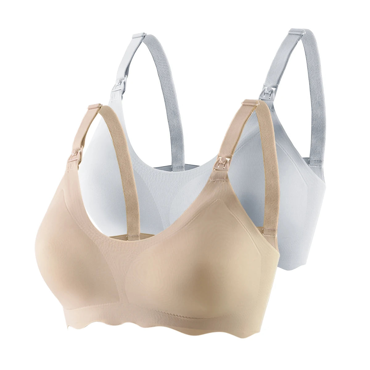 2PCS Ultra-Thin Breathable Nursing Bras