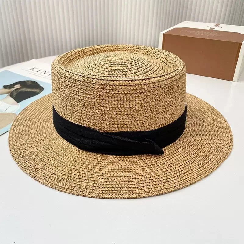 Women’s Wide Brim Straw Sun Hat