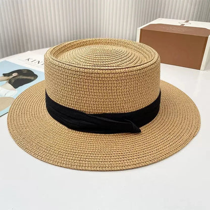 Women’s Wide Brim Straw Sun Hat