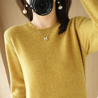 Women’s Cashmere Crew Neck Sweater