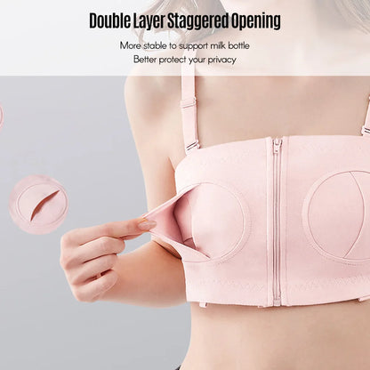Hands-Free Pumping Maternity Bra