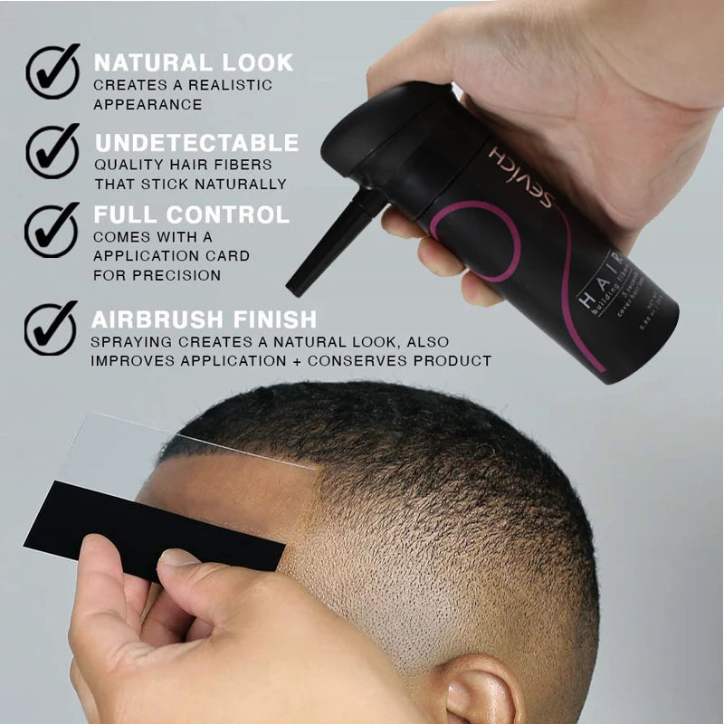Hair Building Fiber & Applicator Set